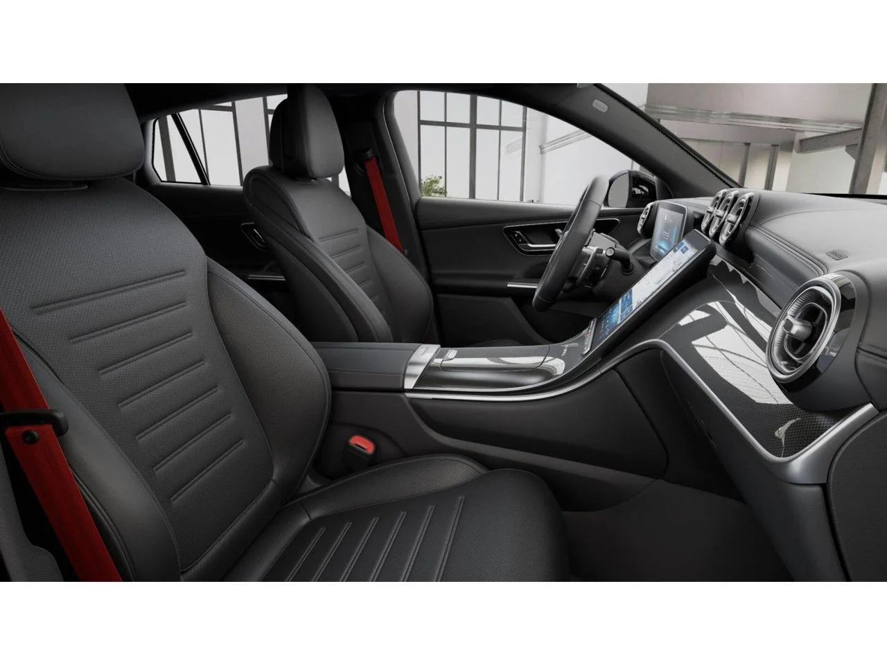 New 2027 MANUFAKTUR Moonlight White Metallic Mercedes-Benz AMG® GLC 53 4MATIC+ Coupe image 4