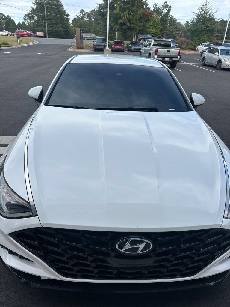 Certified Used 2023 Serenity White Hyundai SEL image 1