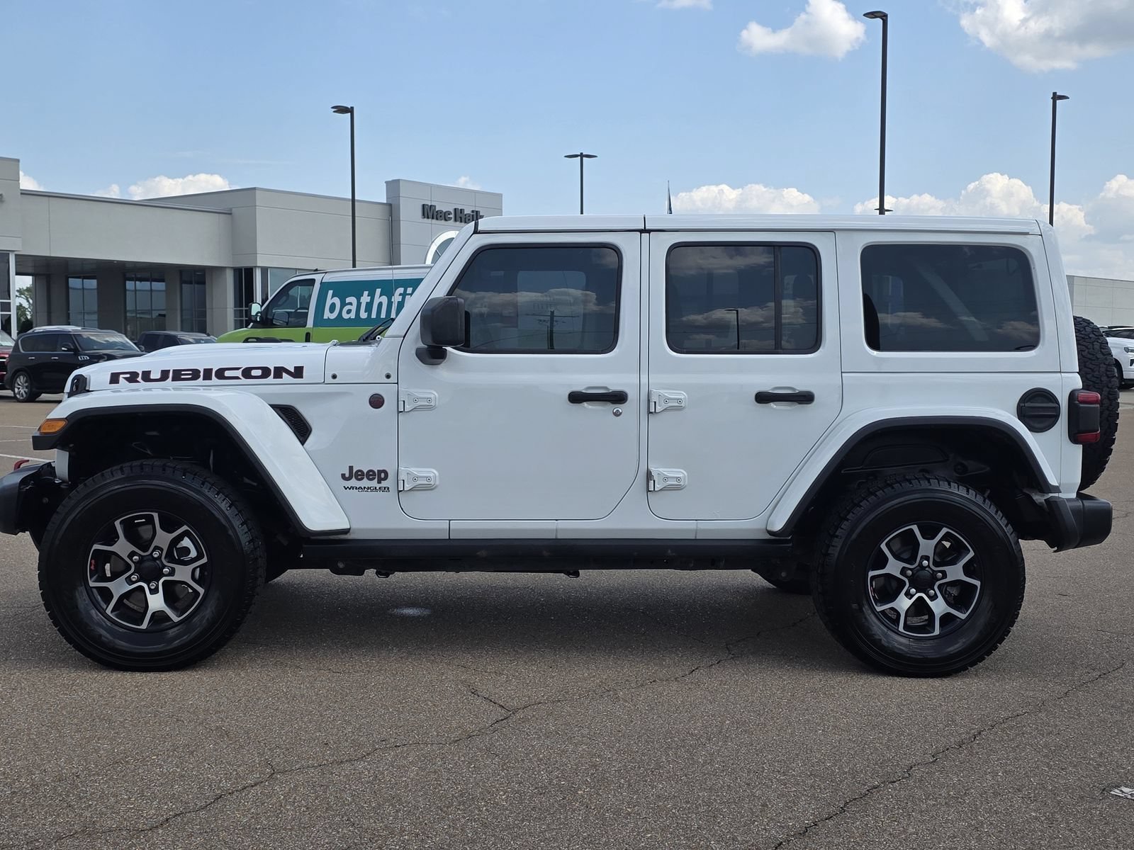 Used 2019 White Jeep Rubicon 4x4 image 8