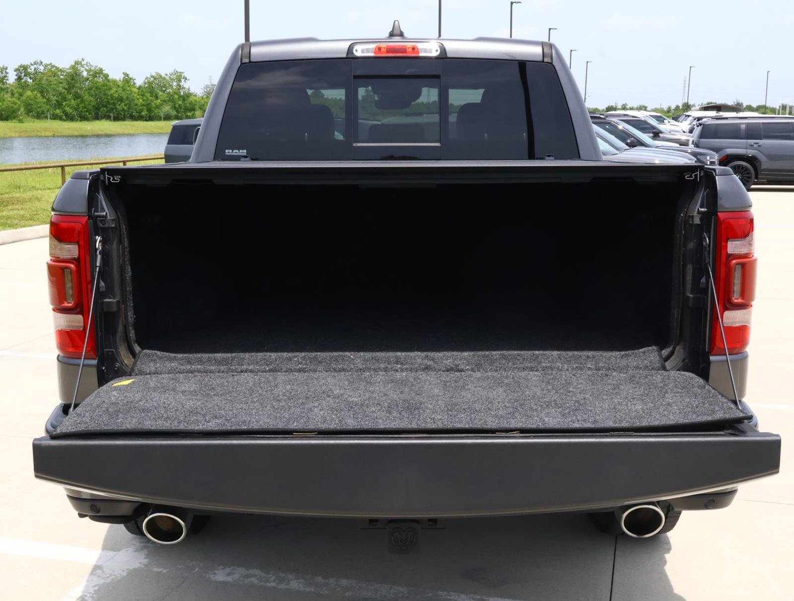 Used 2020 Granite Crystal Metallic Clearcoat Ram Limited image 9