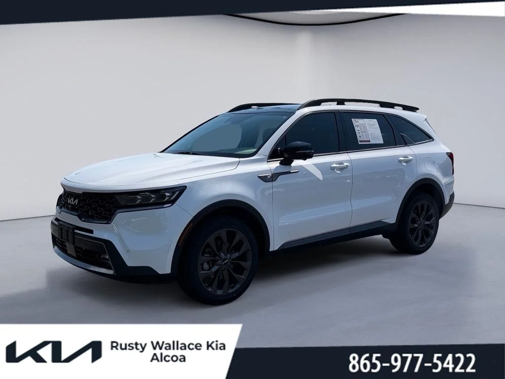 Used 2023 Glacial White Pearl Kia X-Line SX Prestige image 1