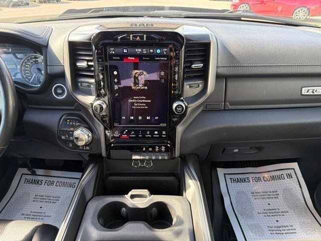 Used 2022 Diamond Black Crystal Pearlcoat Ram Rebel image 22