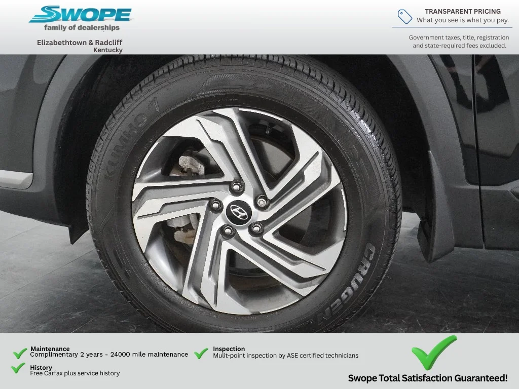 Used 2023 Twilight Black Hyundai SEL image 27