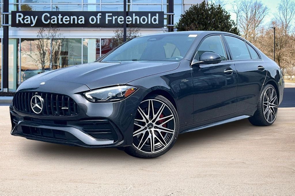 New 2026 Graphite Grey Metallic Mercedes-Benz C 43 AMG® image 1
