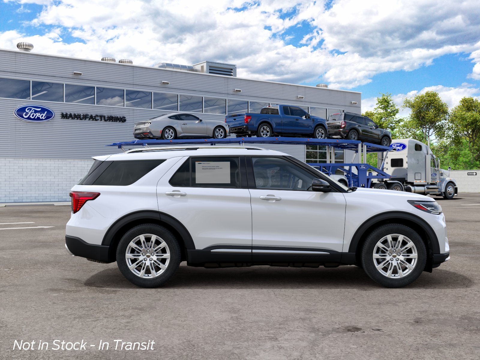 New 2027 Star White Metallic Tri-Coat Ford Platinum™ image 8