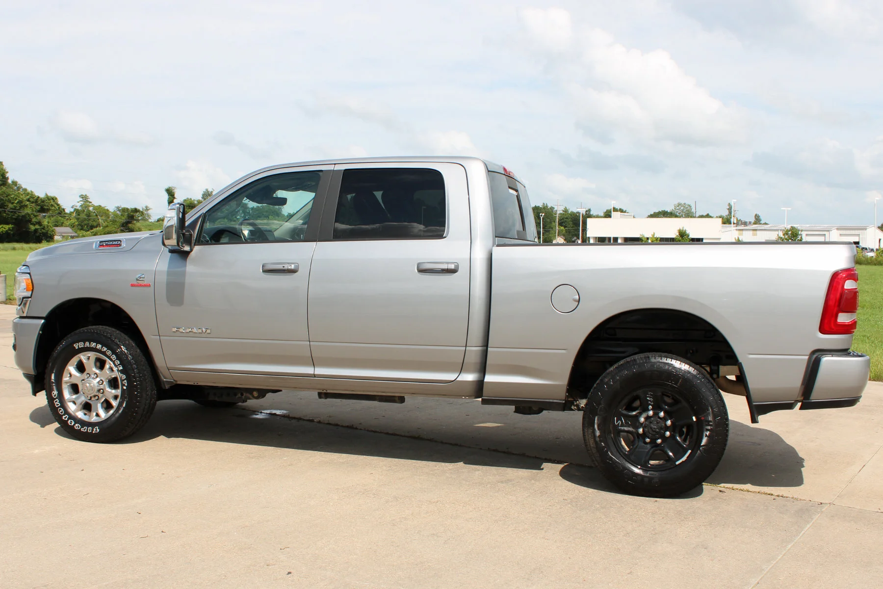 Used 2024 Billet Silver Metallic Clearcoat Ram Laramie 4x4 Crew Cab 6