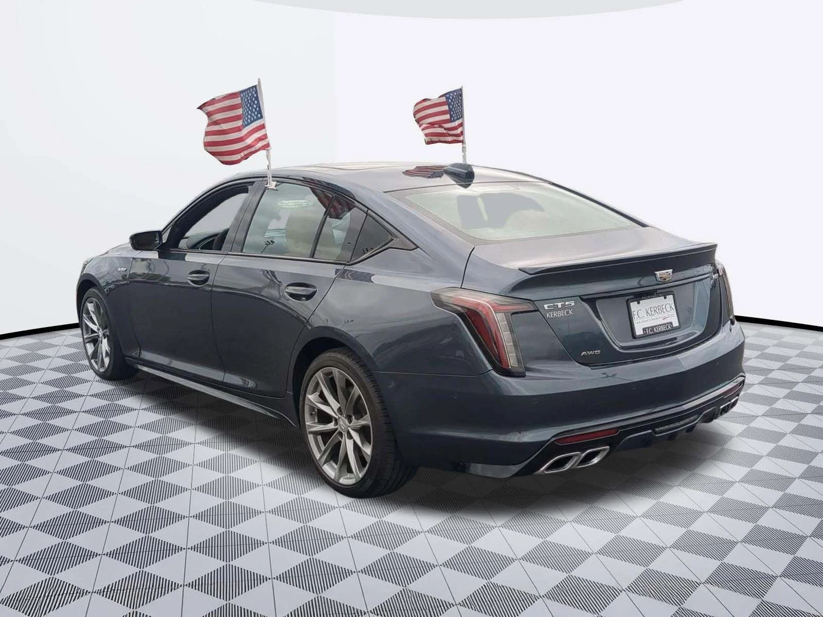 Used 2021 Shadow Metallic Cadillac V-Series image 5