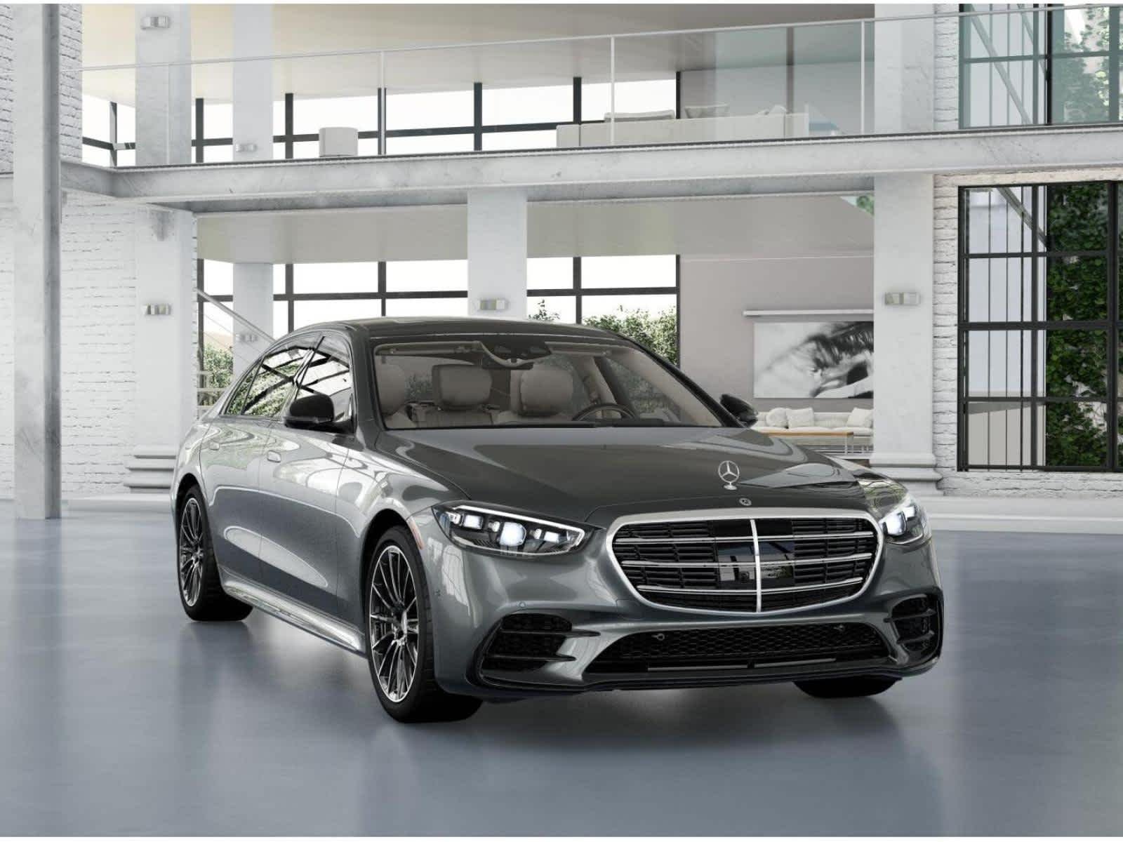 New 2026 Selenite Grey Metallic Mercedes-Benz S 500 image 8