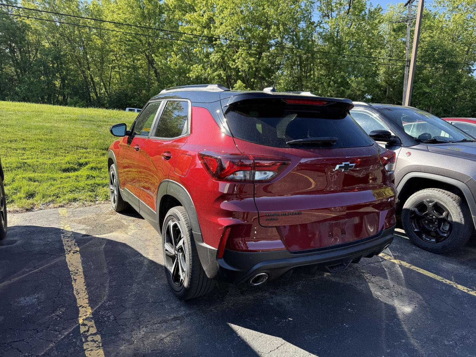 Used 2023 Crimson Metallic Chevrolet RS image 2