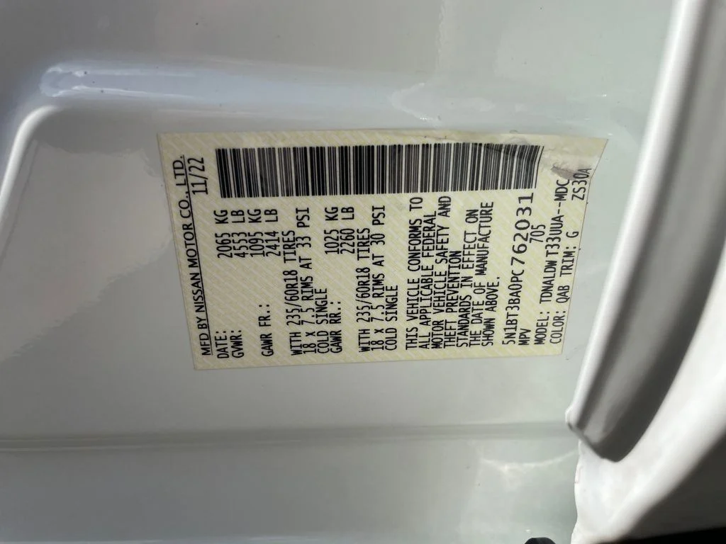 Used 2023 White Nissan SV image 30