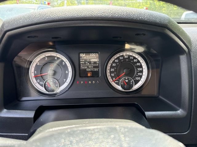 Used 2021 Bright White Clearcoat Ram SLT image 35