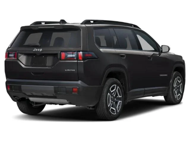 New 2026 Diamond Black Crystal Pearl-Coat Exterior Paint Jeep Limited image 2