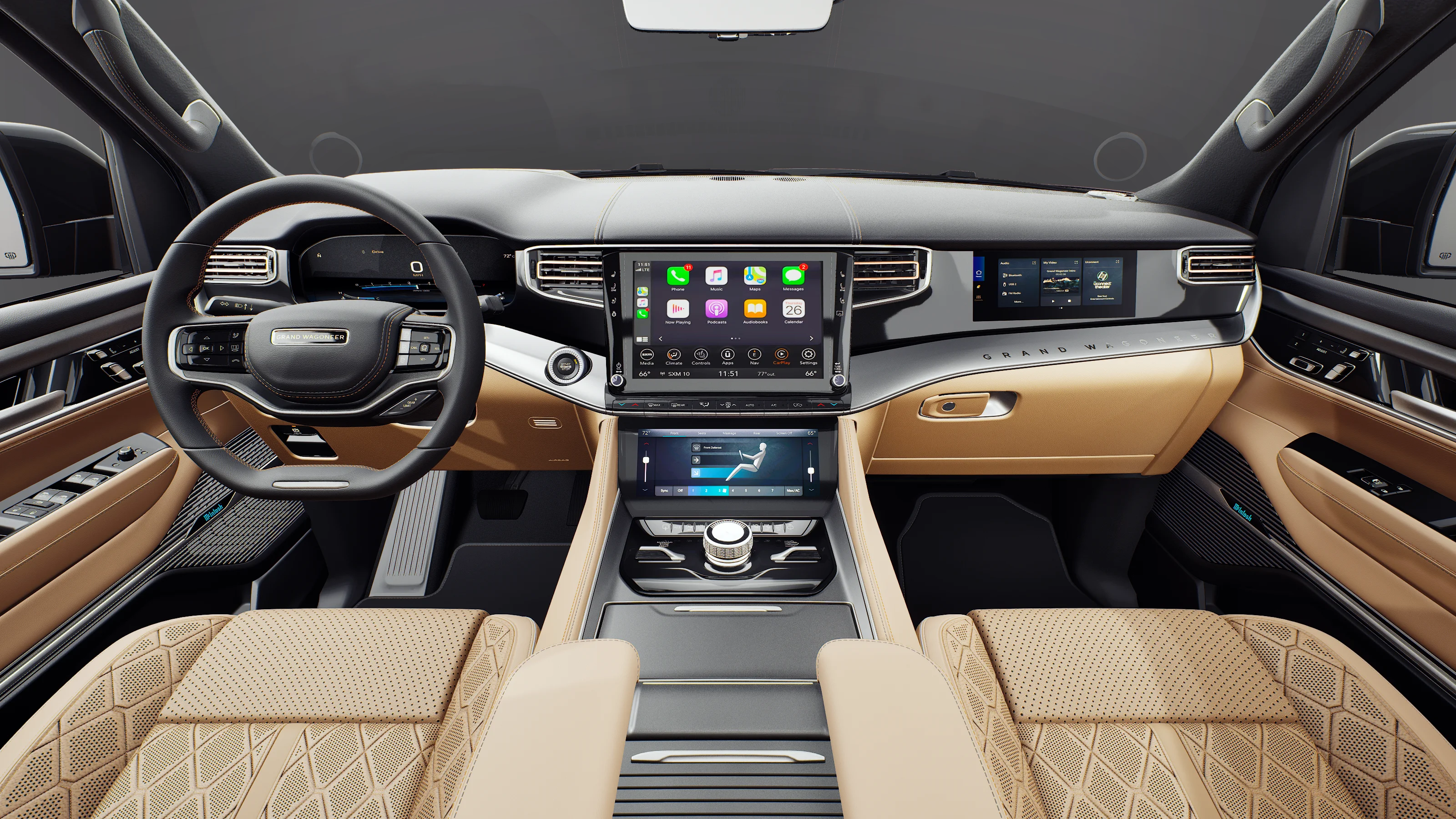 New 2027 Ember Pearl-Coat Paint Jeep Grand Wagoneer image 6