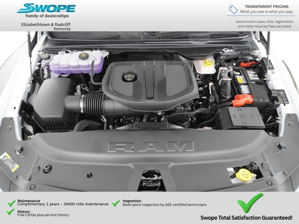 New 2026 Bright White Clear-Coat Exterior Paint RAM Tradesman image 26