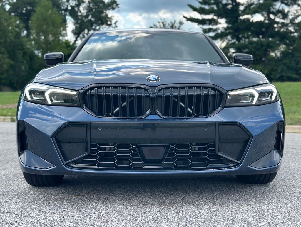 Used 2025 Blue BMW 330i xDrive image 2