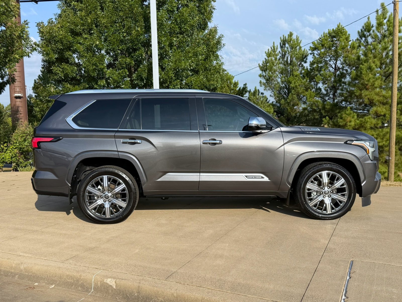 Used 2023 Magnetic Gray Metallic Toyota Capstone image 7