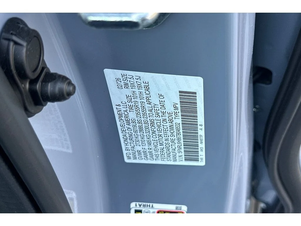New 2026 Sonic Gray Pearl Honda Touring image 33