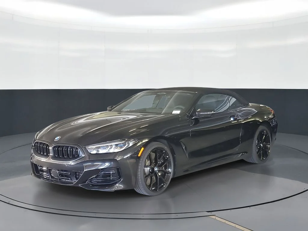 New 2026 Black Sapphire Metallic BMW 840i image 1