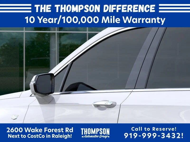 Used 2025 Crystal White Tricoat Cadillac Premium Luxury image 12