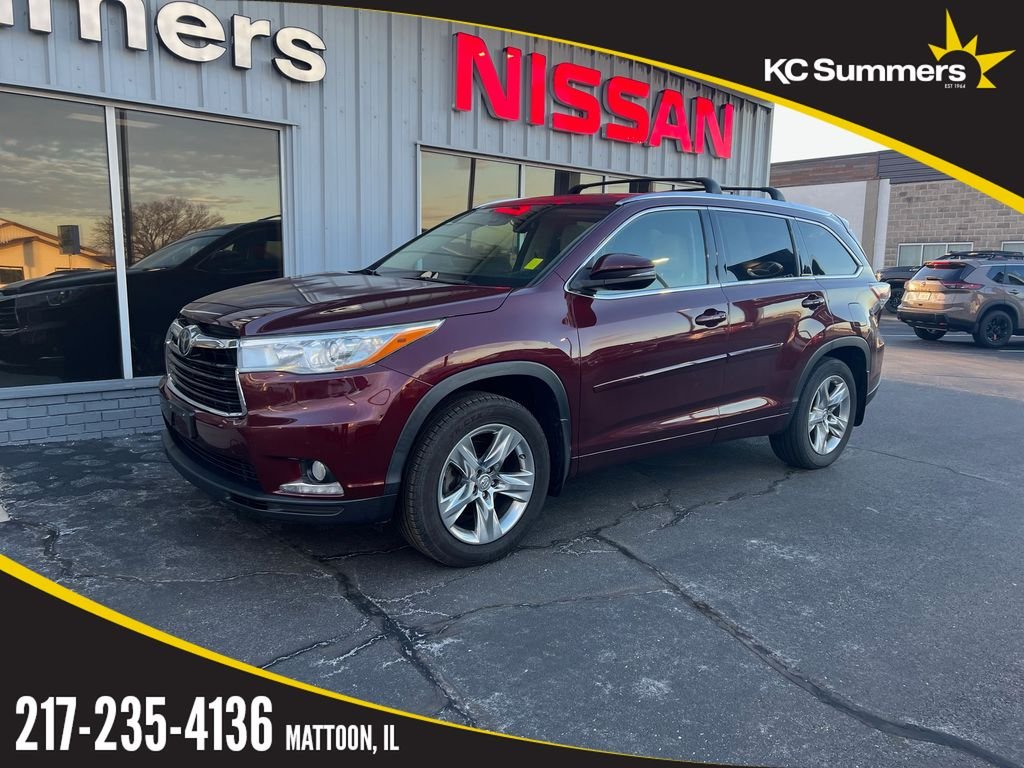 2015 Toyota Highlander Limited Platinum