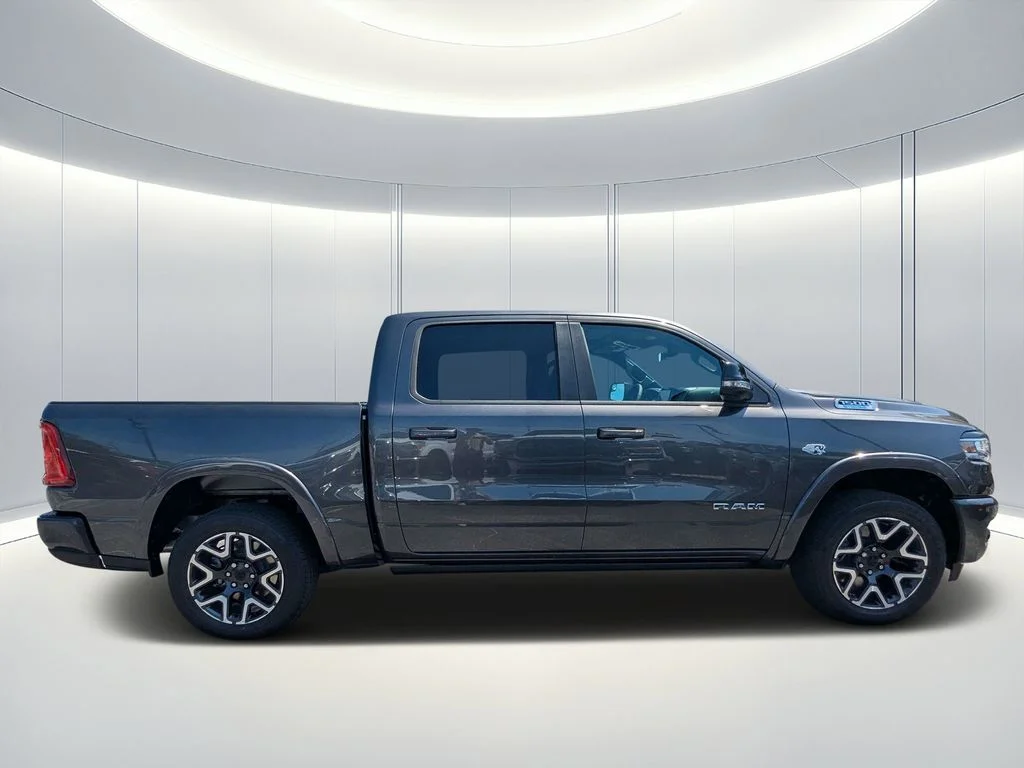 New 2026 Granite Crystal Metallic Clear-Coat Exterior Paint RAM Laramie image 3