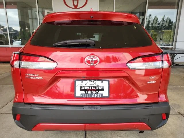 Certified Used 2022 Red Toyota LE image 10