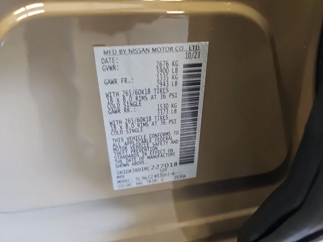 Used 2024 Beige Nissan Rock Creek image 33