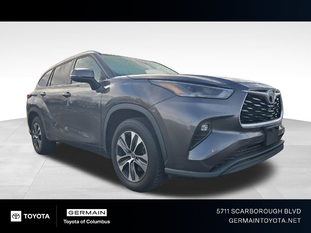 Certified Used 2021 Gray Toyota XLE image 1