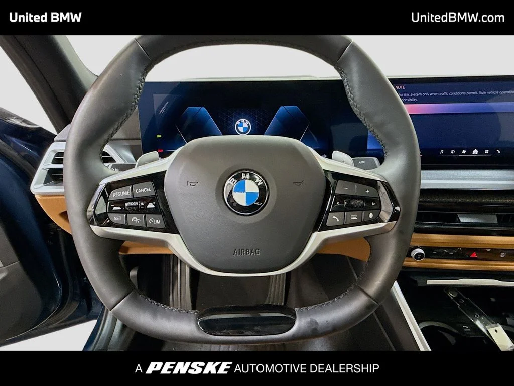 Certified Used 2025 Arctic Race Blue metallic BMW 330i image 6