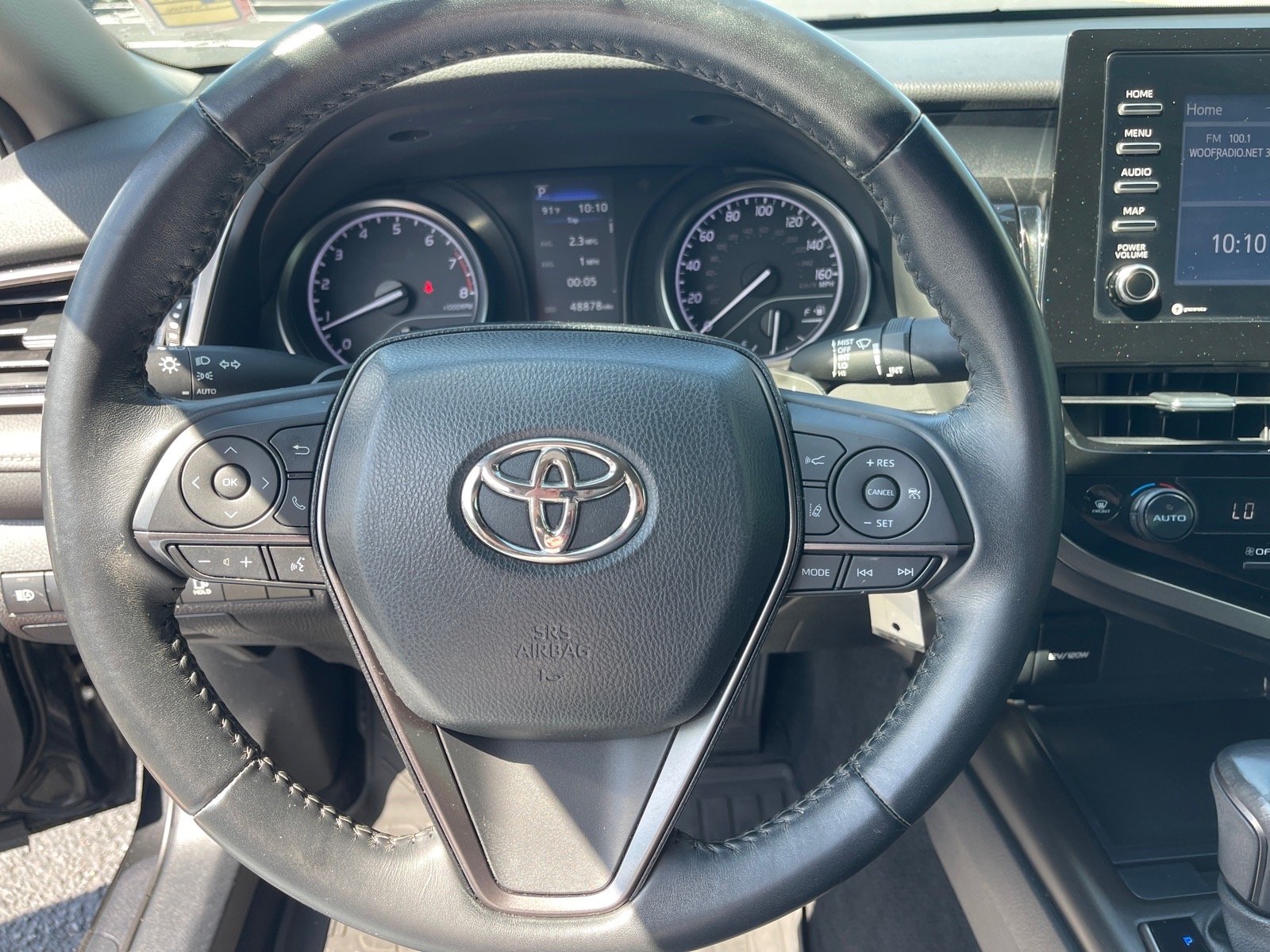 Used 2023 Midnight Black Metallic 218 Toyota SE image 7
