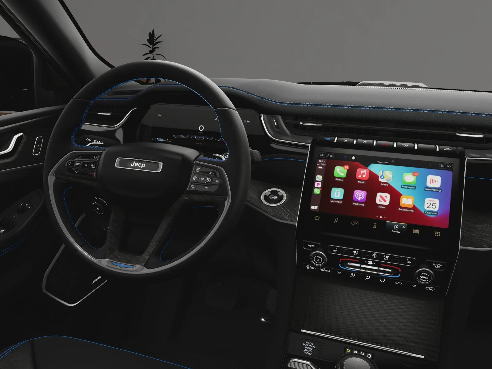 New 2024 Midnight Sky Exterior Paint Jeep Trailhawk 4xe image 48