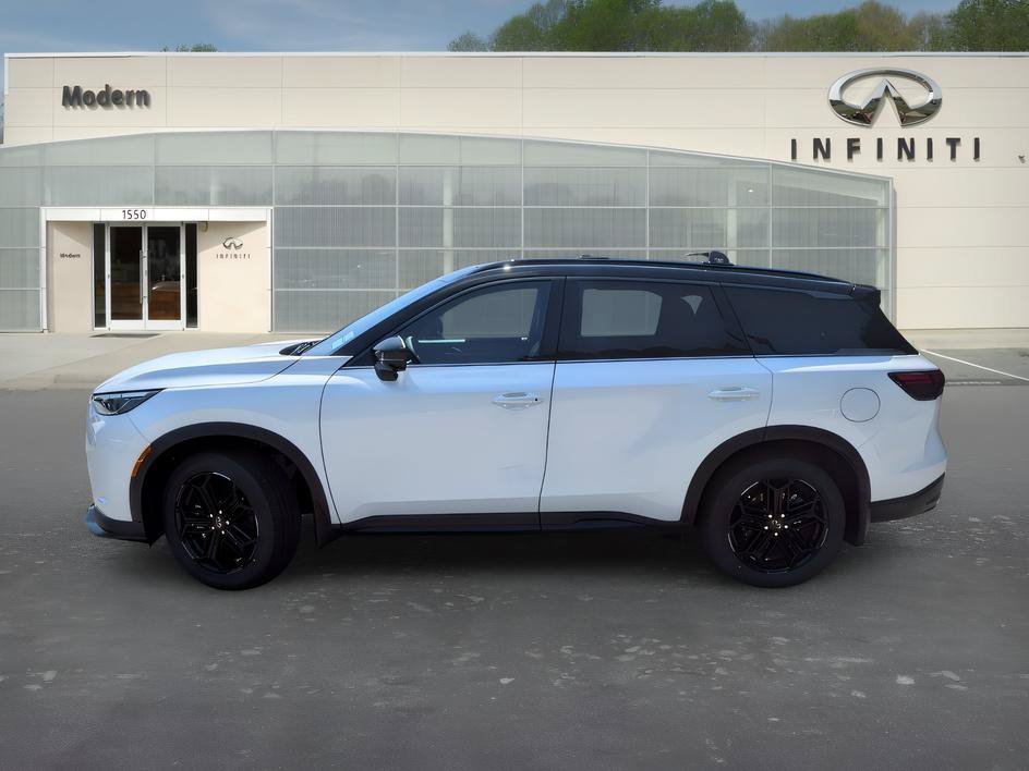 New 2027 Radiant White/Black Obsidian INFINITI SPORT image 7