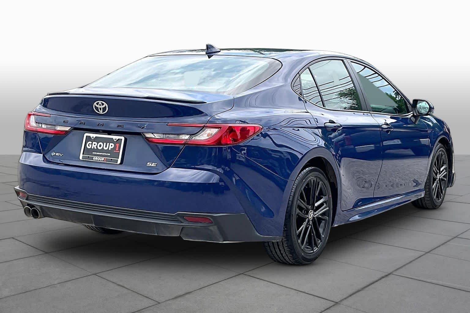 Used 2025 Reservoir Blue Toyota SE image 13