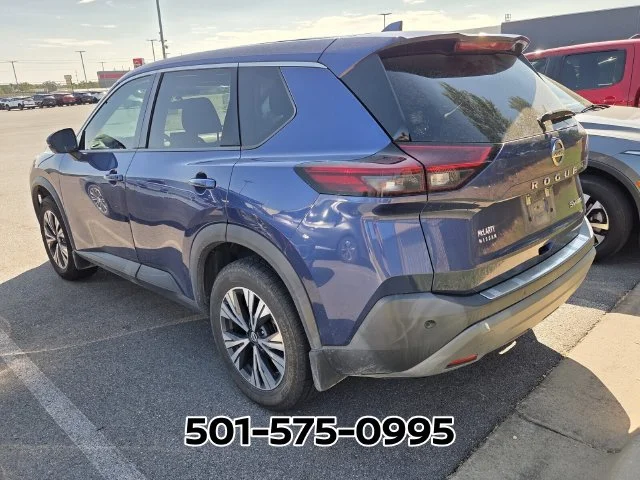 Used 2021 Blue Nissan SV image 2