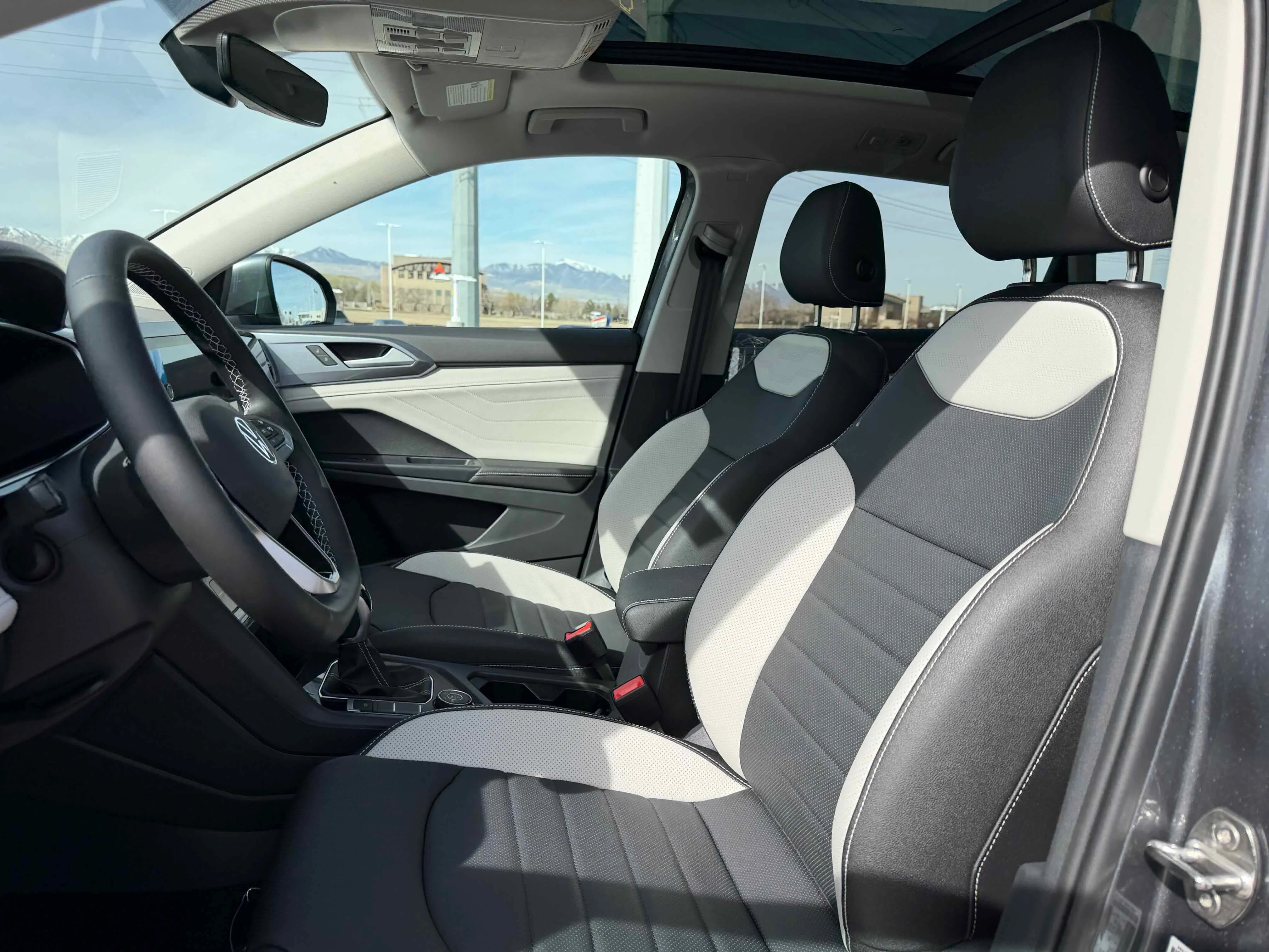 New 2026 Platinum Gray Volkswagen SEL image 4