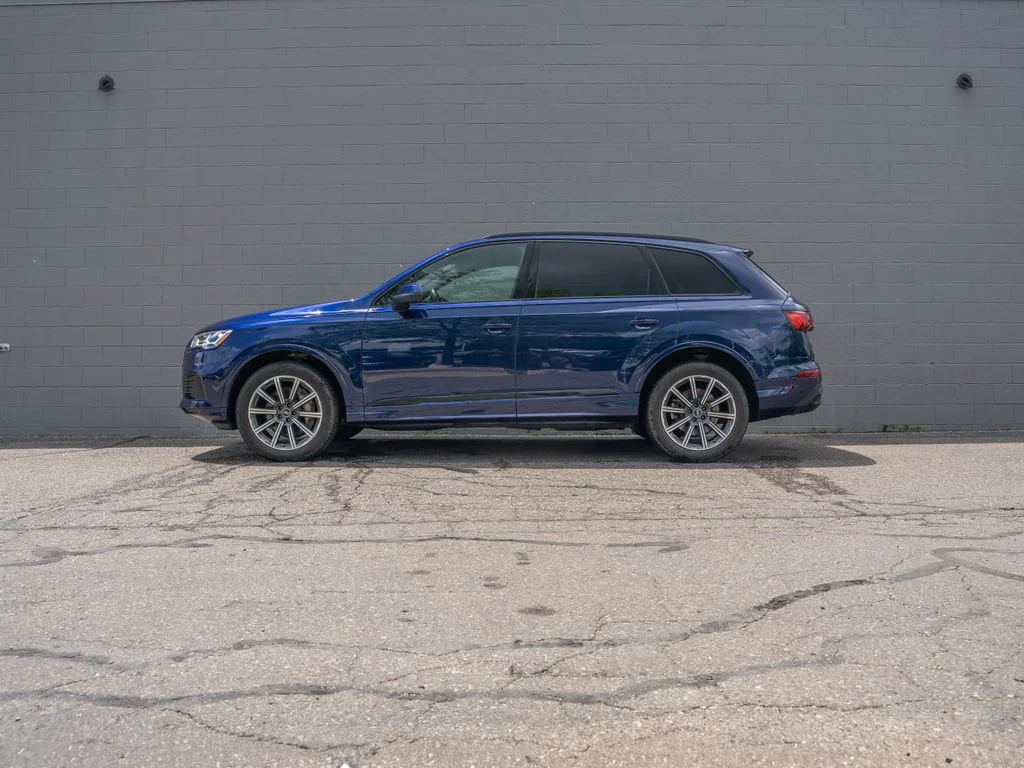 Used 2023 Blue Audi 45 Premium Plus image 2
