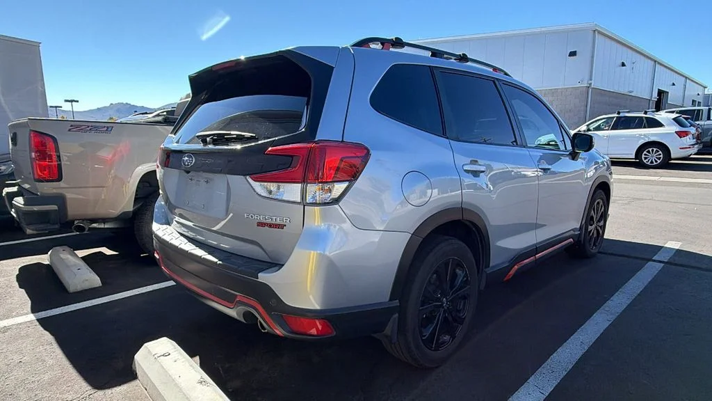 Used 2021 Ice Silver Metallic Subaru Sport image 2