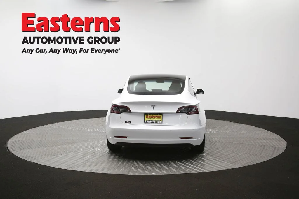Used 2021 White Tesla Standard Range Plus image 31