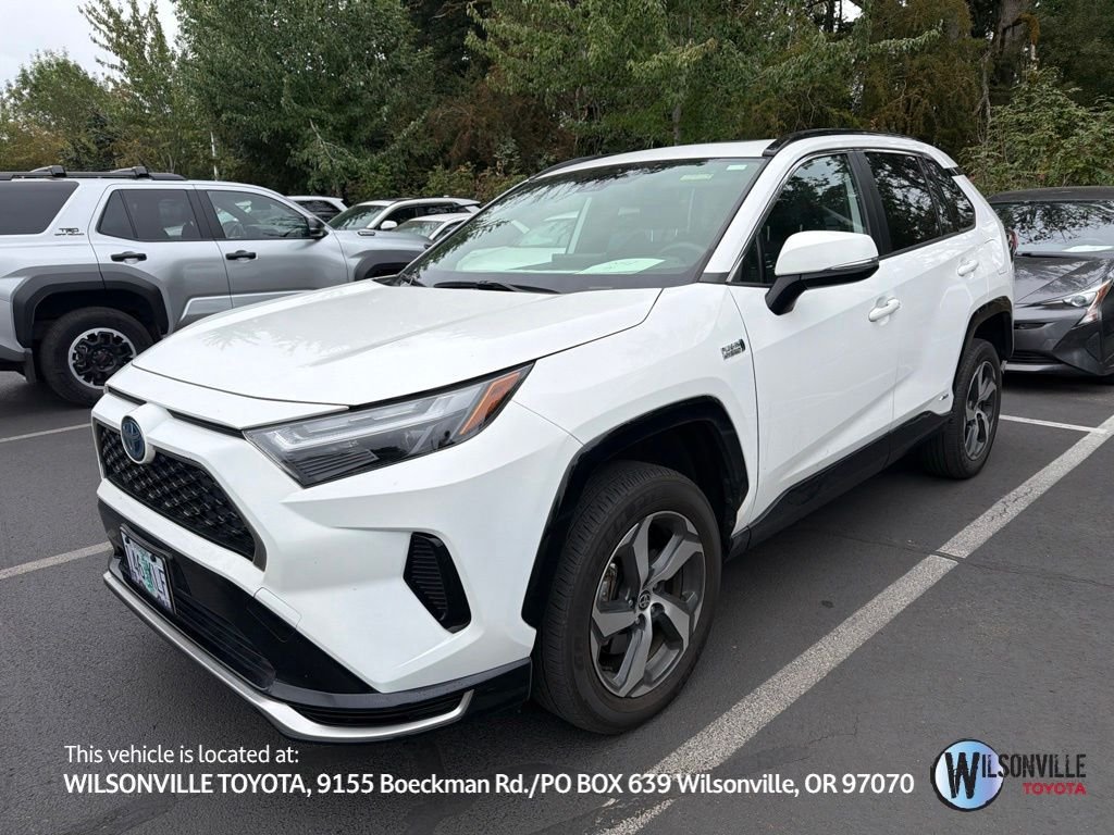 Used 2023 White Toyota SE image 1