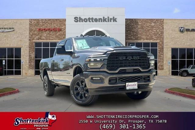 New 2026 Granite Crystal Metallic Clear-Coat Exterior Paint RAM Laramie image 1