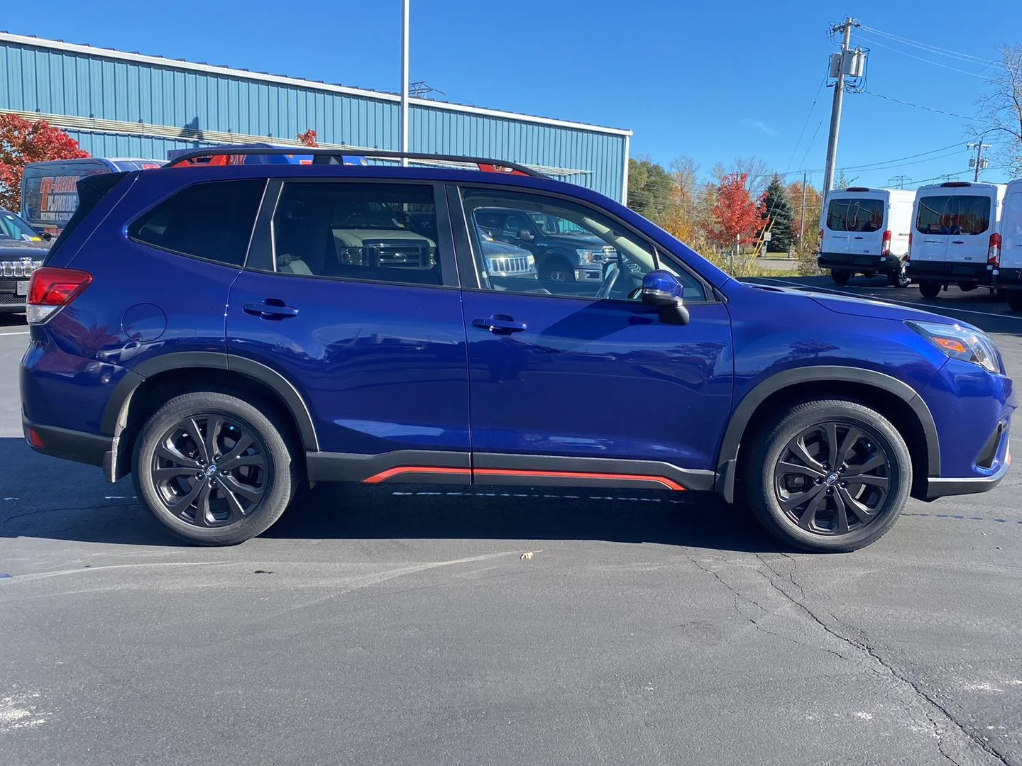 Used 2024 Sapphire Blue Pearl Subaru Sport image 12