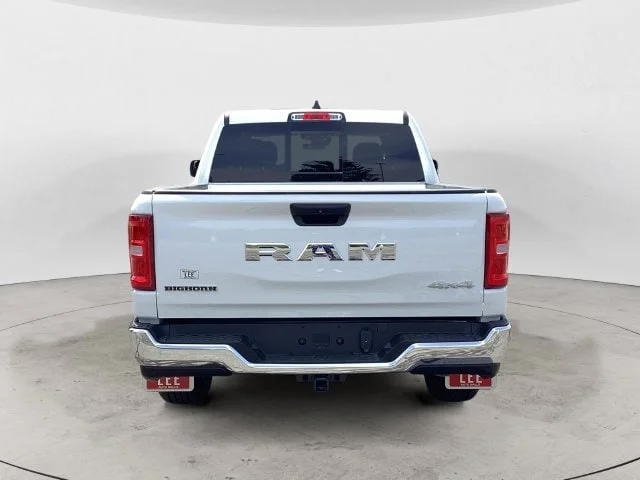 New 2026 Bright White Clearcoat Ram BIG HORN CREW CAB 4X4 5