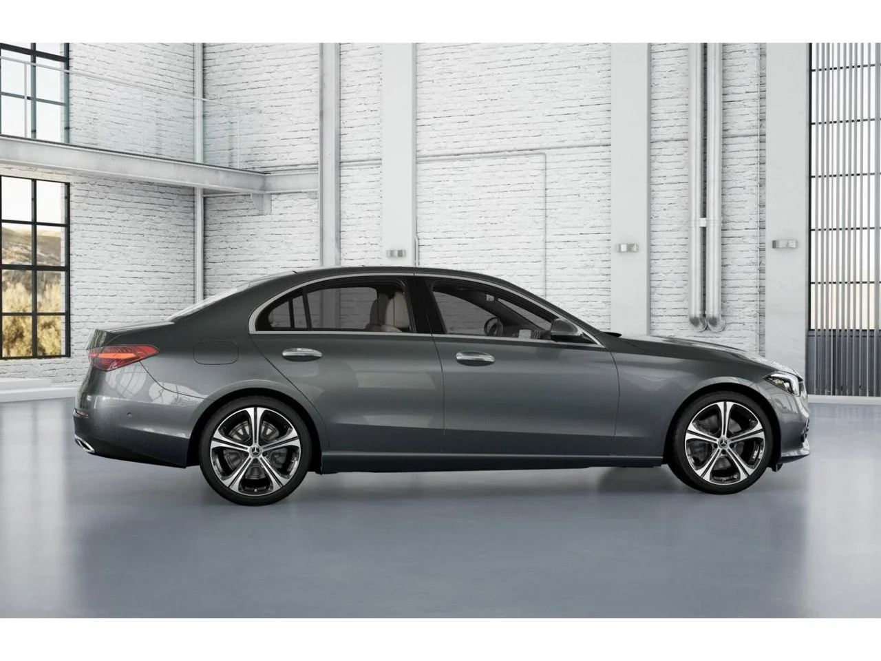 New 2026 Selenite Grey Metallic Mercedes-Benz C 300 image 17
