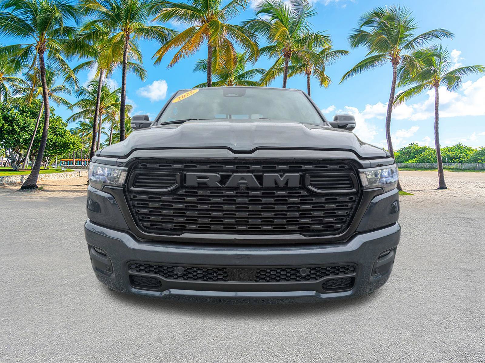 Used 2025 Forged Blue Metallic Ram Big Horn image 10