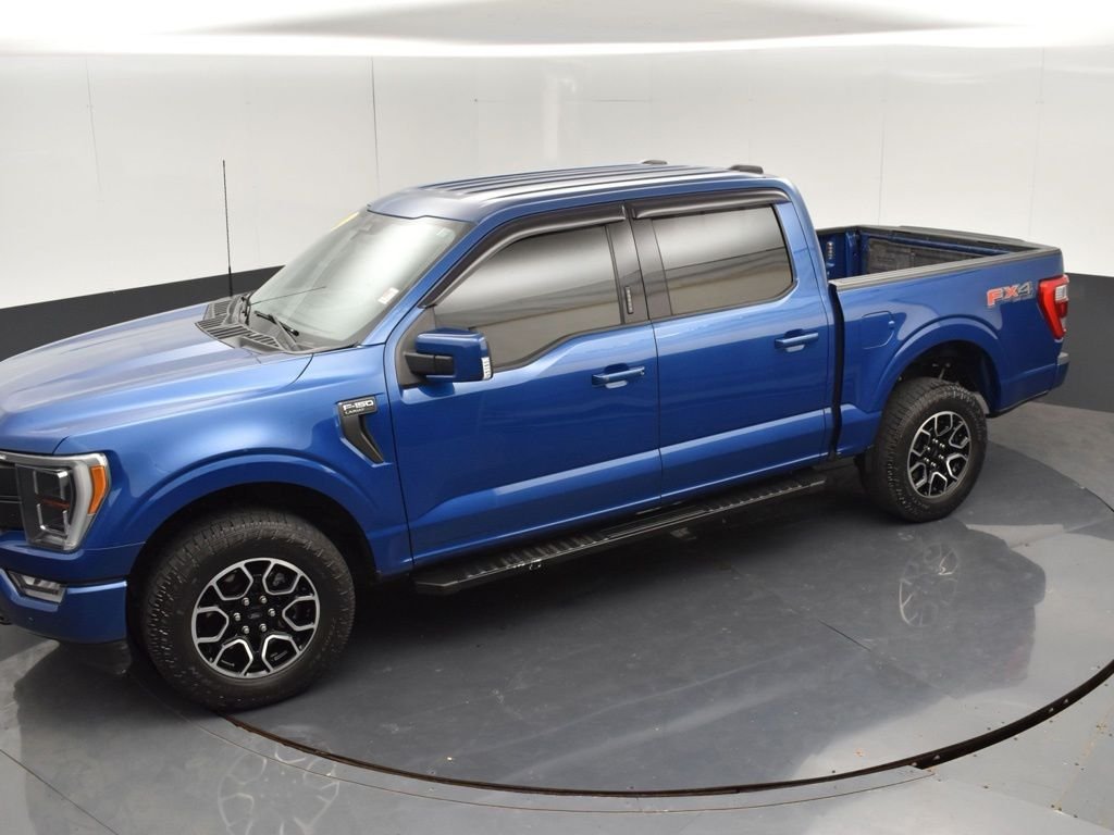 Used 2022 Blue Ford Lariat image 32