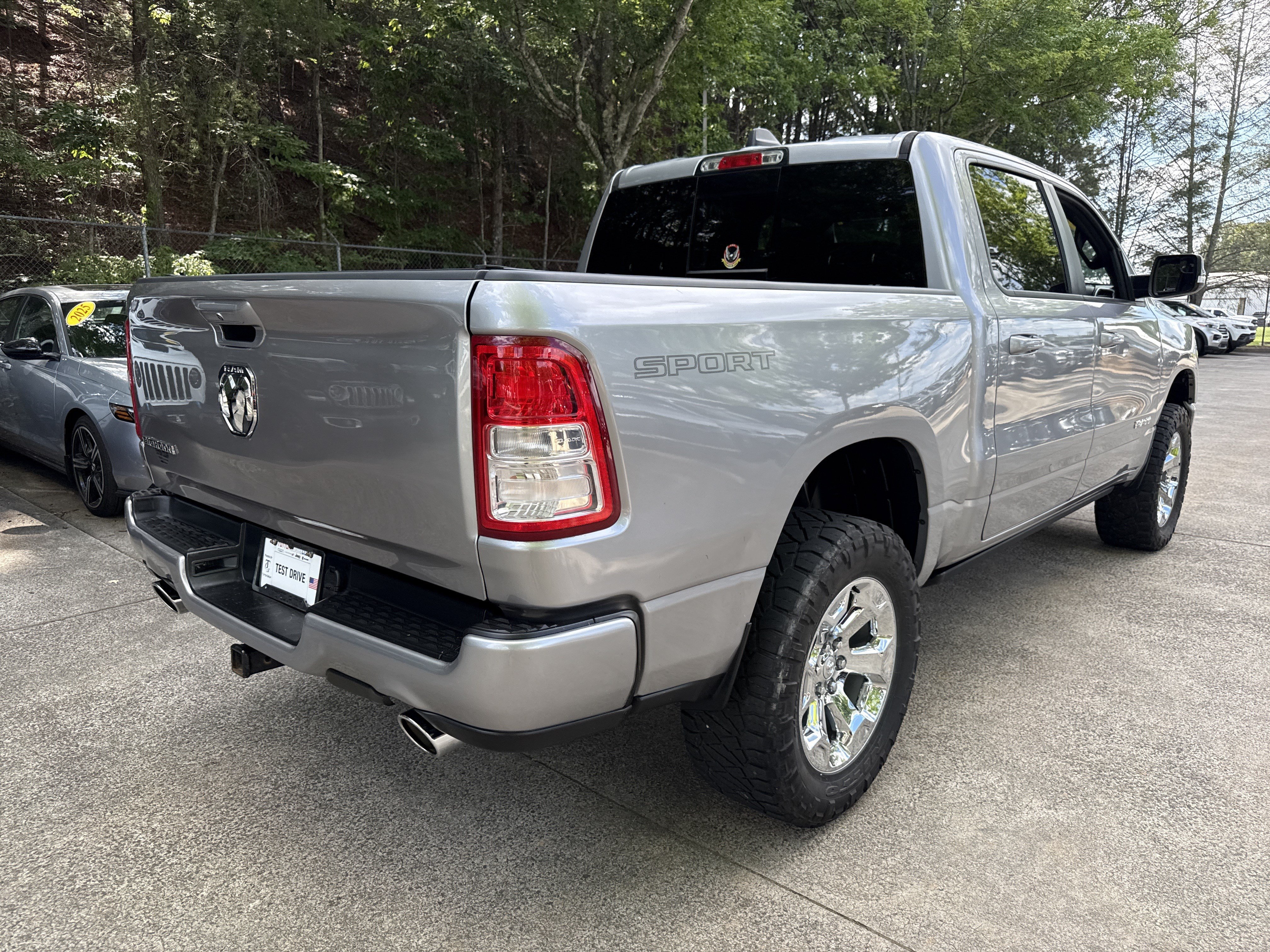 Used 2022 Billet Silver Metallic Clearcoat Ram Big Horn image 7
