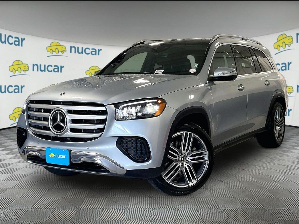 Used 2025 Silver Mercedes-Benz GLS 450 image 3