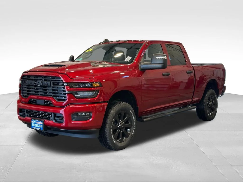 New 2026 Molten Red Pearl-Coat Exterior Paint RAM Tradesman image 4