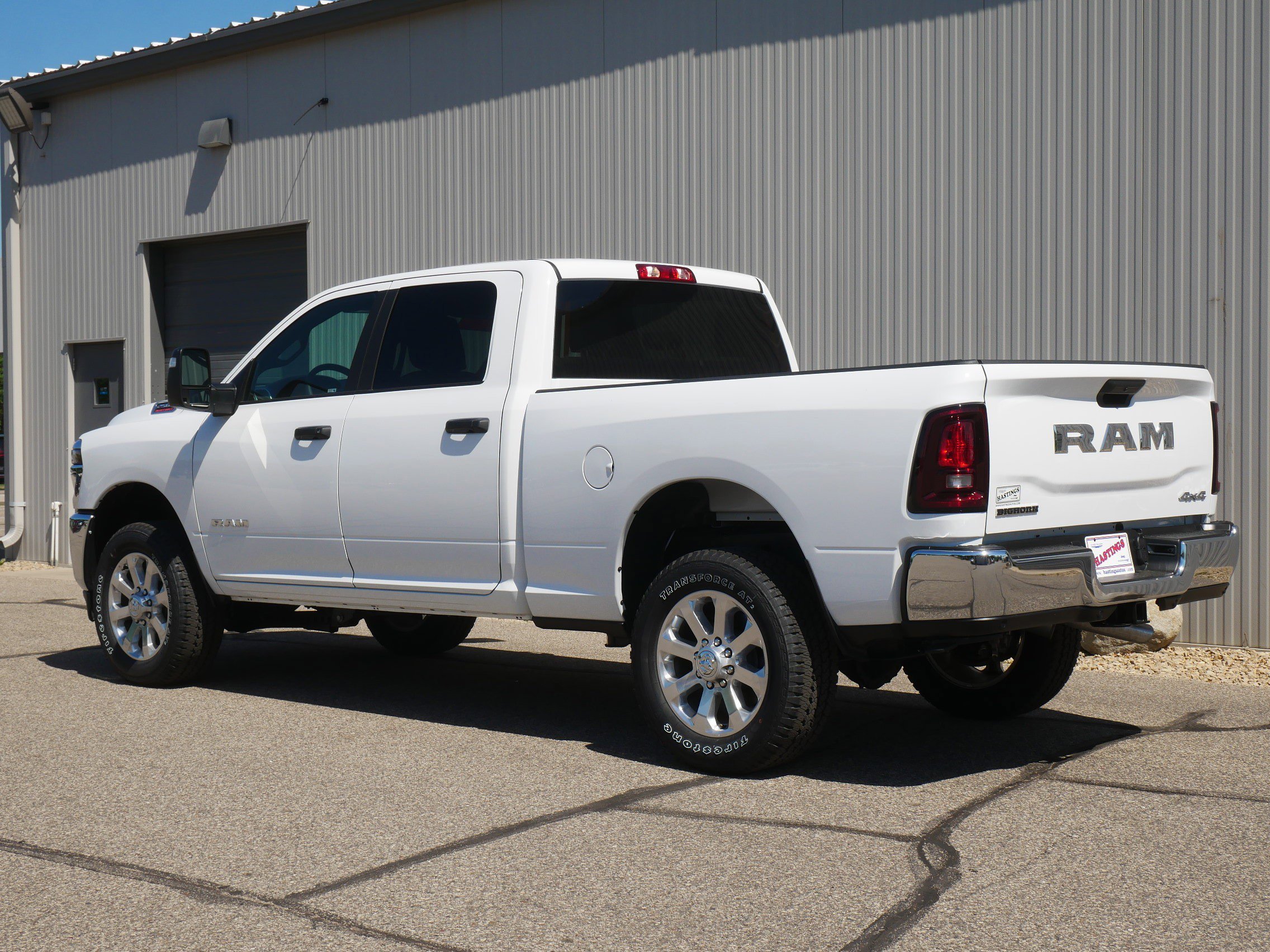New 2026 Bright White Clearcoat RAM Big Horn image 3