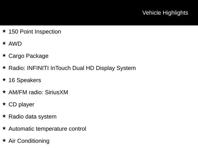Used 2023 Blue INFINITI LUXE image 2